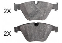 Kit de plaquettes de frein, frein à disque 37960 ABS