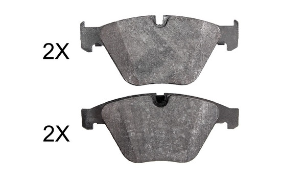 Kit de plaquettes de frein, frein à disque 37960 ABS