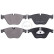 Kit de plaquettes de frein, frein à disque 37960 ABS, Vignette 2