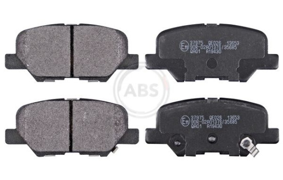 Kit de plaquettes de frein, frein à disque 37975 ABS, Image 2