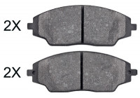 Kit de plaquettes de frein, frein à disque 37987 ABS