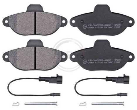 Kit de plaquettes de frein, frein à disque 37995 ABS, Image 2