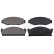 Kit de plaquettes de frein, frein à disque 38091 ABS, Vignette 2
