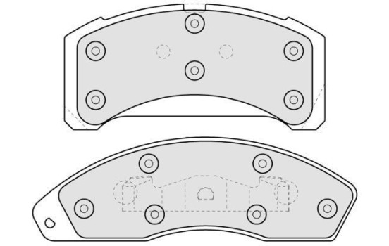 Kit de plaquettes de frein, frein à disque 38152 ABS, Image 2
