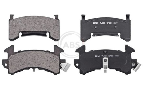 Kit de plaquettes de frein, frein à disque 38154 ABS, Image 4