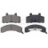 Kit de plaquettes de frein, frein à disque 38215 ABS, Vignette 4