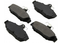 Kit de plaquettes de frein, frein à disque 38347 ABS