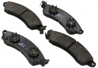 Kit de plaquettes de frein, frein à disque 38412 ABS