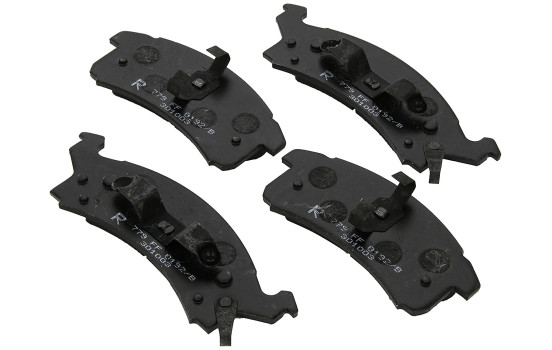 Kit de plaquettes de frein, frein à disque 38506 ABS