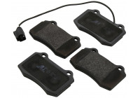 Kit de plaquettes de frein, frein à disque 38592 ABS