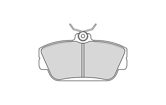 Kit de plaquettes de frein, frein à disque 38601 ABS, Image 2