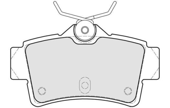 Kit de plaquettes de frein, frein à disque 38627 ABS, Image 2