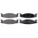Kit de plaquettes de frein, frein à disque 38632 ABS, Vignette 3