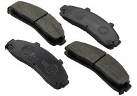 Kit de plaquettes de frein, frein à disque 38652 ABS