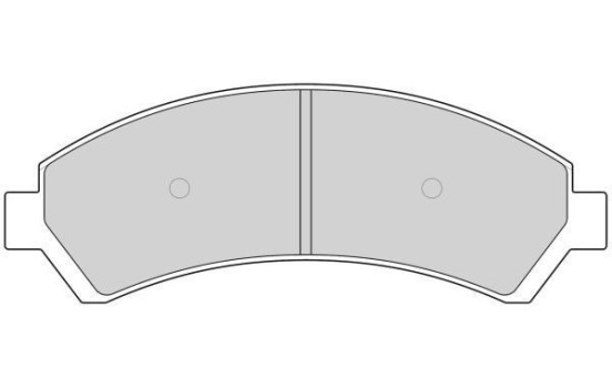 Kit de plaquettes de frein, frein à disque 38726 ABS, Image 2