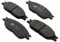 Kit de plaquettes de frein, frein à disque 38803 ABS
