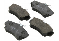 Kit de plaquettes de frein, frein à disque 38841 ABS