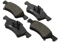 Kit de plaquettes de frein, frein à disque 38857 ABS