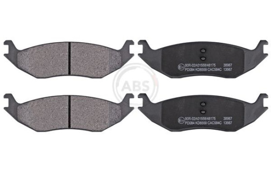 Kit de plaquettes de frein, frein à disque 38967 ABS, Image 3