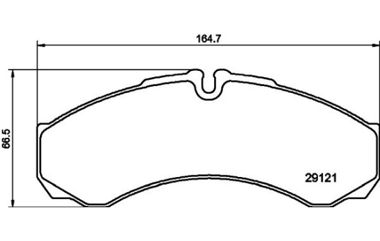 Kit de plaquettes de frein, frein à disque 8DB 355 005-411 Hella, Image 4