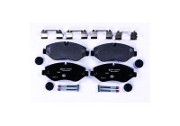 Kit de plaquettes de frein, frein à disque 8DB 355 005-511 Hella