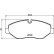 Kit de plaquettes de frein, frein à disque 8DB 355 005-521 Hella