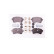 Kit de plaquettes de frein, frein à disque 8DB 355 005-551 Hella