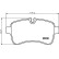 Kit de plaquettes de frein, frein à disque 8DB 355 005-551 Hella, Vignette 2