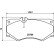 Kit de plaquettes de frein, frein à disque 8DB 355 006-061 Hella, Vignette 4