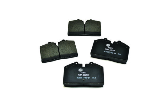 Kit de plaquettes de frein, frein à disque 8DB 355 006-351 Hella