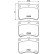 Kit de plaquettes de frein, frein à disque 8DB 355 006-481 Hella, Vignette 4