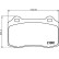 Kit de plaquettes de frein, frein à disque 8DB 355 006-591 Hella, Vignette 4