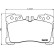 Kit de plaquettes de frein, frein à disque 8DB 355 006-661 Hella, Vignette 4