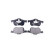 Kit de plaquettes de frein, frein à disque 8DB 355 006-851 Hella