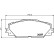 Kit de plaquettes de frein, frein à disque 8DB 355 006-871 Hella, Vignette 4