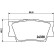 Kit de plaquettes de frein, frein à disque 8DB 355 006-881 Hella, Vignette 4