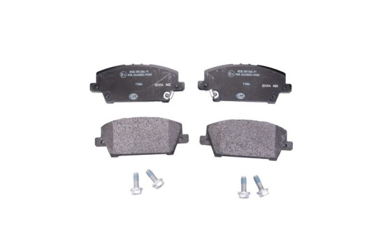 Kit de plaquettes de frein, frein à disque 8DB 355 006-911 Hella