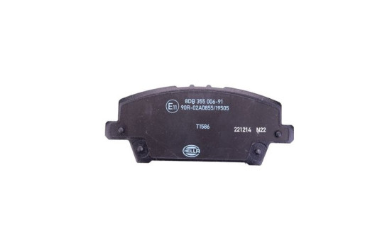 Kit de plaquettes de frein, frein à disque 8DB 355 006-911 Hella, Image 2