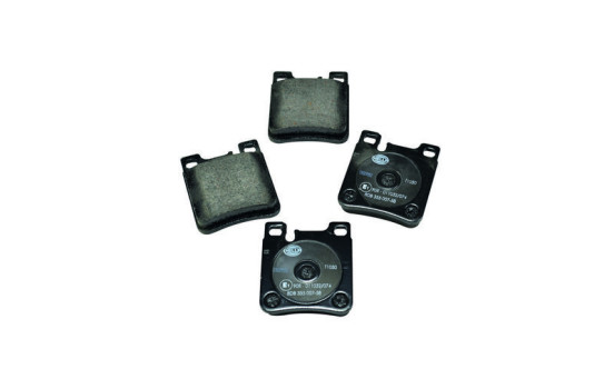 Kit de plaquettes de frein, frein à disque 8DB 355 007-581 Hella