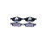 Kit de plaquettes de frein, frein à disque 8DB 355 007-641 Hella