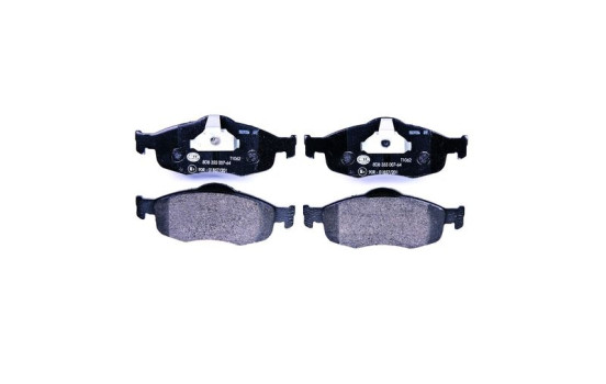 Kit de plaquettes de frein, frein à disque 8DB 355 007-641 Hella