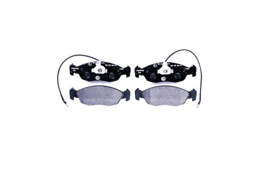 Kit de plaquettes de frein, frein à disque 8DB 355 007-711 Hella