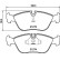 Kit de plaquettes de frein, frein à disque 8DB 355 007-721 Hella, Vignette 4