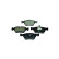 Kit de plaquettes de frein, frein à disque 8DB 355 007-731 Hella