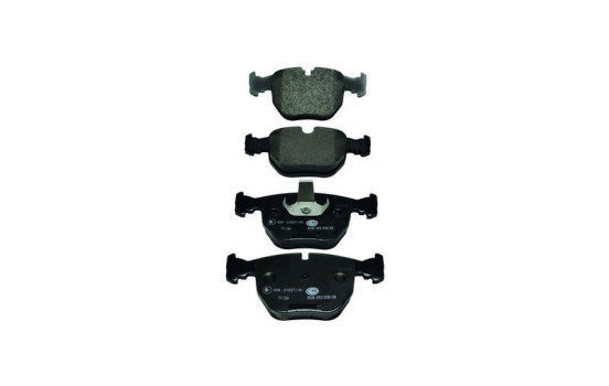 Kit de plaquettes de frein, frein à disque 8DB 355 008-281 Hella