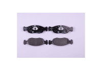 Kit de plaquettes de frein, frein à disque 8DB 355 008-291 Hella