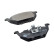Kit de plaquettes de frein, frein à disque 8DB 355 008-591 Hella, Vignette 2