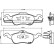 Kit de plaquettes de frein, frein à disque 8DB 355 008-621 Hella, Vignette 7