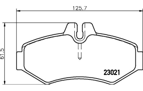Kit de plaquettes de frein, frein à disque 8DB 355 008-651 Hella, Image 4