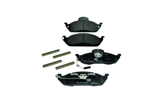 Kit de plaquettes de frein, frein à disque 8DB 355 008-661 Hella